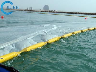 China De aquatische Slibgordijn het Uitbaggeren Materialen van Floating Turbidity Curtain van de Projectenomheining Te koop