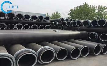 China SDR26 hoog - dichtheidspe HDPE van de het Watermodder van Floater van de Baggermachinepijp het Zandgas het Uitbaggeren Mijnbouw Te koop