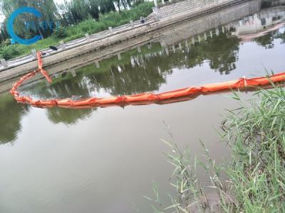 China Chains Installed Silt Curtain Anti Corrosion Flame Retardant for sale