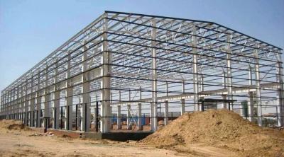 China Solid H Shape Steel Beam Construction Steel Workshop With 50 Year Life Span for sale