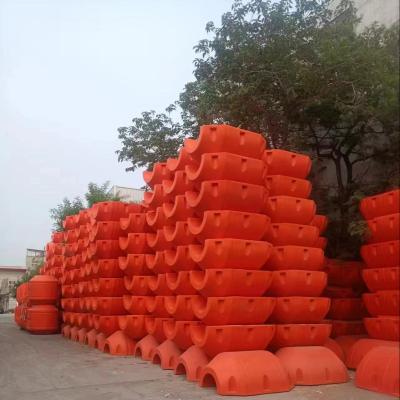 China Custom Made Durable Dredging Pipe Floats With Galvanised Bolts for sale