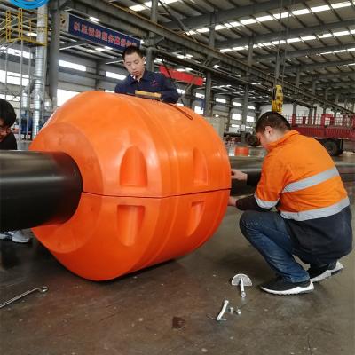 China Corrosion Resistant Dredging Pipe Floats With 150 KG Load Capacity for sale