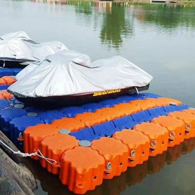 China Stable Low Maintenance Black Rectangular Plastic Pontoon for sale