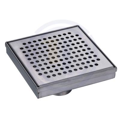 China New Design Contemporary Linear Square Stainless Steel Floor Trap Floor Drain Bathroom Drain and Toilet Shower Floor Trap Drain for sale