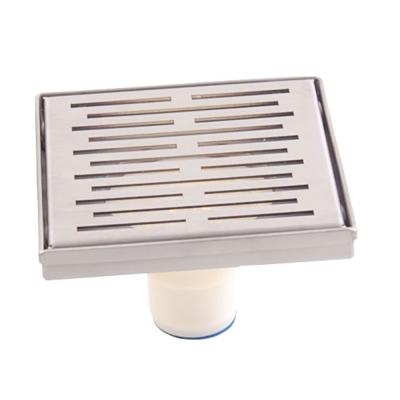 China Modern Fashion Style Customize Square Design Bathroom Water Waste And Toilet Style Shower Stainless Steel Floor Drain for sale