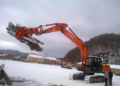 China HItachi EX300 Wood Grapple Mechanical Type For Loading / Unloading for sale