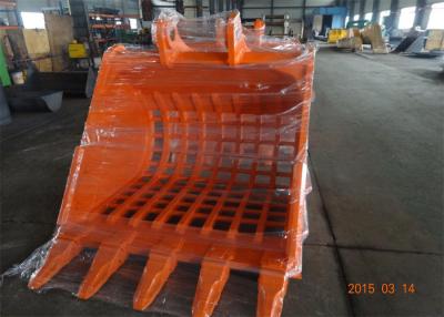 China Long Durability Hardox450 Skeleton Rock Bucket for Hitachi ZX350 Excavator for sale