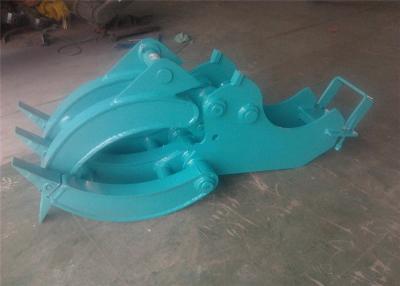 China Mechanical Wood Grapple Log Grapples for Excavators Kobelco SK80 for sale