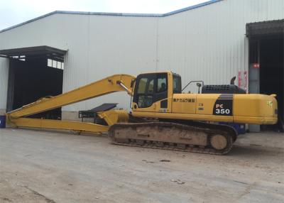 China Auge largo del excavador de la alta seguridad para KOMATSU PC350 con 21 metros y contrapeso de 4 toneladas en venta