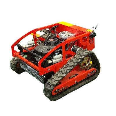 China 4-Stroke Robot Mini Lawn Mower Farm Gasoline Engine Remote Control Lawnmower Remote Control Lawn Mower for sale