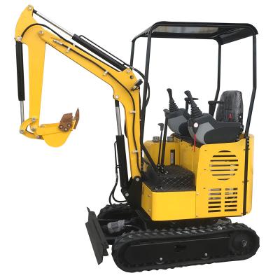 China Building Material Shops Mini Excavator 1 Ton Mini Digger Mini Digger Excavator Price for sale