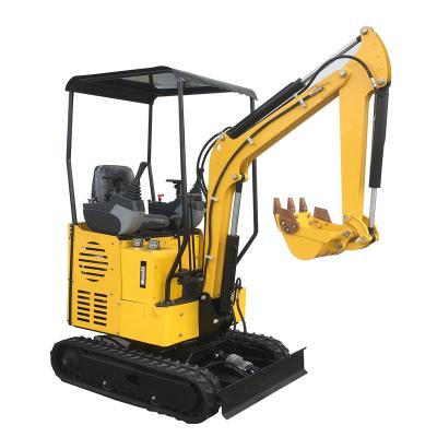 China Building Material Shops Mini Excavator Prices 1.7 Ton Mini Excavator 1 t Mini Excavator Commercial Excavator for sale