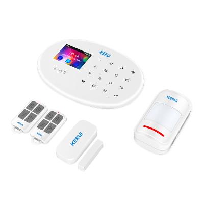 China WIFI GSM Home Security Alarm System Tuya Smart Life Call/Message/APP Wireless APP Notice with Motion Sensor Detector sistema de alarmas for sale