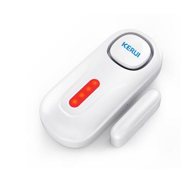 China Magnetic door window kerui anti-thief standalone door alarm door and window sensor for sale