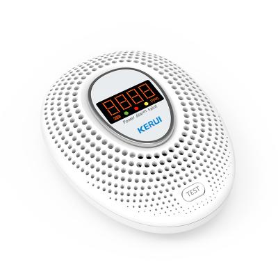 China Waterproof / Kerui Waterproof Wireless Home Alarm Co Detector Waterproof Wireless Carbon Monoxide Alarm Co Smart Detector for sale