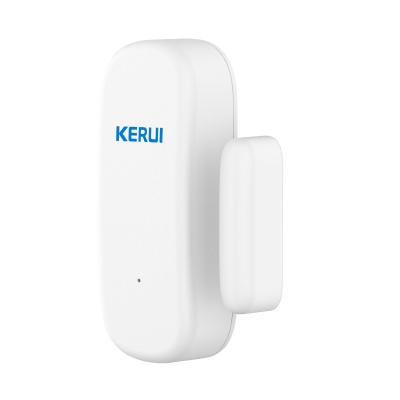 China ABS plastic Kerui upgraded alarm smart home entrance window door siren tuya wireless home security call system for sale