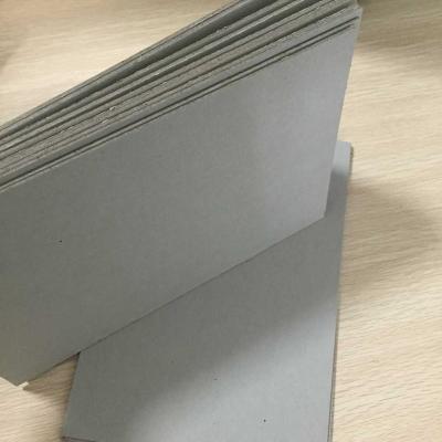 China Gray Chip Board 2 Sides Factory Wholesale Gray Anticurl Paper Cartons Hard Cover Hard Board for sale