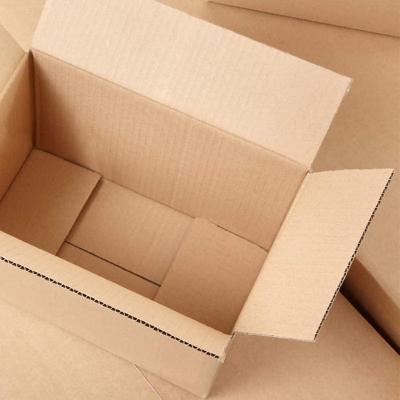 China Recycled Materials Wholesale Custom Size Logo Cloth Packing Box Shipping Ad Corrugated Paper Box Cardboard Folding Corrugated Box Board for sale