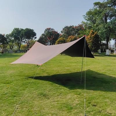 China Hot Selling Sun Proof Camp Other Rise Canopy Outdoor Backpacking Tarp Lightweight Tarp Tent Shelter Camping Tarp Canopy for sale