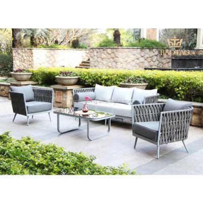 China Water Proof Vintage Strap Rattan Garden Furniture Sofa Outdoor Furniture for sale