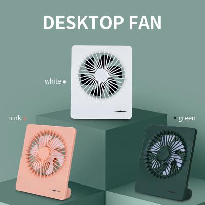 China New hotel winall portable mini USB hand charging electric fan gift decoration silent desk fan for sale