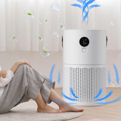 China Household Winall New Arrival Smart Anion Desktop Air Purifier with Air Quality Monitoring on Home Handing Typing Works for sale