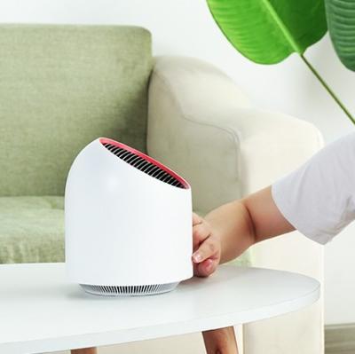 China Household winall Mini Air Purifier Silient Home Air Filter Bacteria Allergens Remove Peculiar Odor Air Purifier for sale