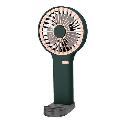 China Hotel winall 2022 New Design Mini Rechargeable Table Portable USB Mobile Phone Stand Fan for sale