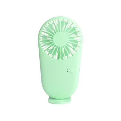 China Winall Outdoor Summer Newest Design Mini Pocket Fan Portable USB Handheld Fan With Bracket Battery Operated Fan for sale