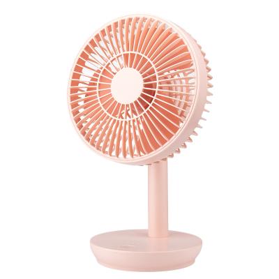 China Durable Easy Clean Four Speed ​​Control Cordless Mini Rechargeable Handle Fan for sale