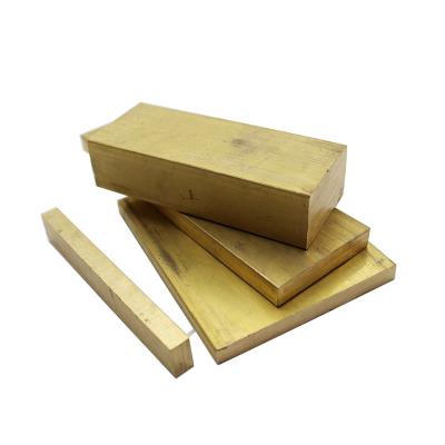 China Drop Shipping Customized Brass Brass Flat Bar Cnc Brass Bar Many Sizes for sale