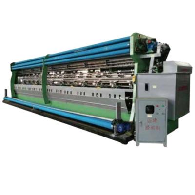 China Hay Bale Warp Net Machine SROP Machinery Single Needle Bar Raschel Warp Net Bale Net Making Machine for sale