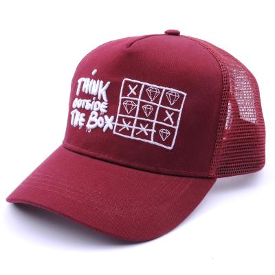 China JOINT wholesale cheap mesh gorras trucker , custom design logo trucker cap hat for sale