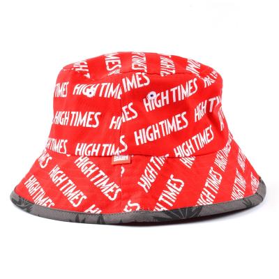 China High Quality Fisherman Bucket Hat, Custom Cotton Fishing Hats Single Bucket Image Hat for sale