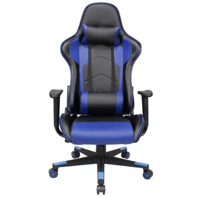 China High Back Gamer Chair PC Gaming Cooling Hot Selling Ergonomic Rotating Leather Chair With Adjustable Armrests for sale