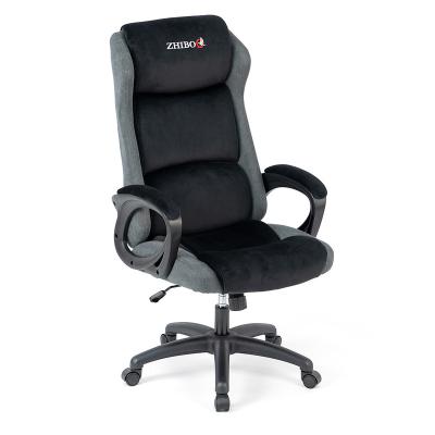 China Other New Style Hot Selling Swivel High Back Flannel Chair Soft Packing Gaming Chair Cadeira Home Gamer for sale