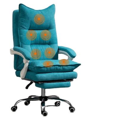 China DA Ufficio Office Ergonomic Luxury Massage Chair Leather Sedia Fabric Boss Office Chairs for sale