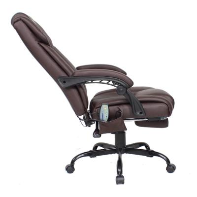 China Modern Luxury Leather Ergonomic Executive Chair Soft Back High Massage Office Swivel Chair PU Office Ergonomic Executive Chair for sale