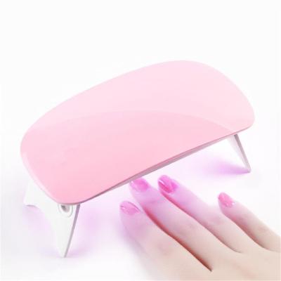 China Mini 6W Nail Lamp UV Dryer Machine UV Led Nail Lamps Portable UV Micro USB Cable Dryer Lamp For Gel Polish Manicure for sale