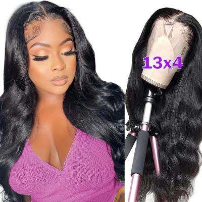 China Wholesale Brazilian Swiss Lace Front Wig, 10A HD Raw Body Wave Hair Braided Lace Wigs Vendors, Virgin 13x6 360 Lace Front Wigs for sale