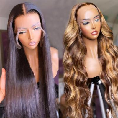 China Lace Front Wig, Jerry Curl Wholesale Brazilian Hair HD Virgin Cuticle Aligned Hair Full Lace Wig, 13x6 Lace Frontal Wig For Black Women for sale