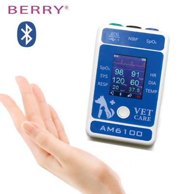 China AM6100 Veterinary Veterinary Monitor 6 Vital Signs Monitor Manufacturer HR>450bpm For Birds for sale