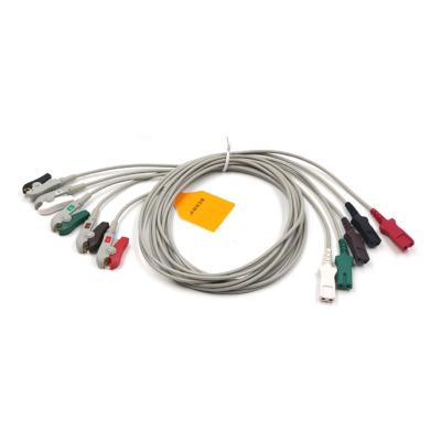 China TPU LL 5 Lead Grabber ECG Electrodes Adapter Cable for sale