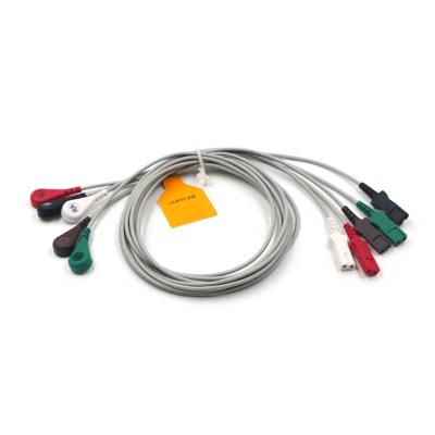 China TPU LL 5 Lead Flash ECG Sensor Cable for sale