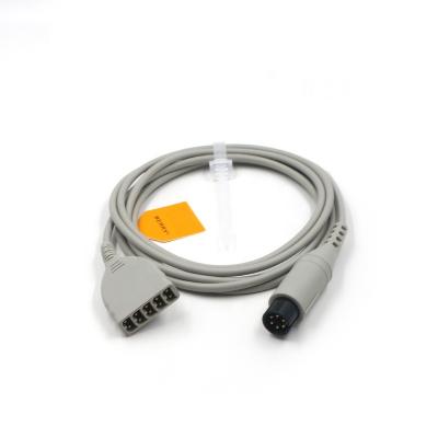 China TPU LL 5 Channel Lead ECG Trunk Cable for sale