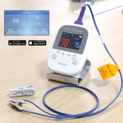 China Adults Berry CE Approved Handheld Animal Pulse Oximeter For Dog / Cat for sale