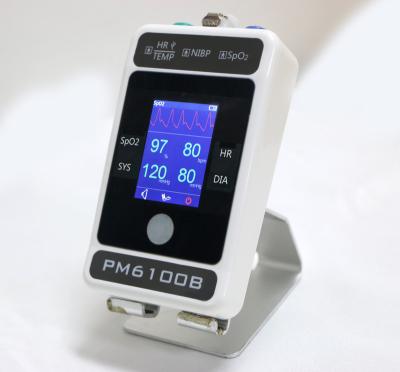 China Spo2& Blood Pressure BAY Pulse Oximeter Blood Pressure Monitor with Rechargeable Lithium Battery for sale