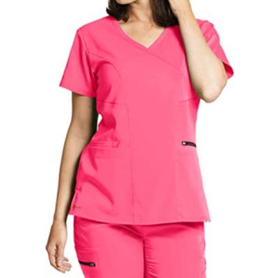 China Medical Hospital Customized Hospital Scrub Kim Princess Scrubs Uniforms Short /Long Sleeve Suit Women's Medical Wear Clothing for sale