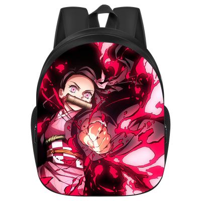 China The Other Good Quality Sublimation Printing Backpack Anime Demon Slayer Printing School Backpack For Boys And Girls for sale