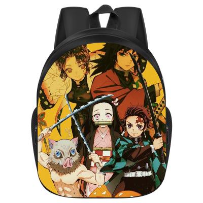 China Other New Design Anime Demon Slayer Printing Backpack For School Kids And Girls for sale